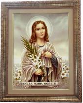 Quadro da Santa Maria Goretti, Mod.01, Tam. 53x43cm. Angelus Quadro da Santa Maria Goretti, Mod.01, Tam. 53x43cm. Angelus