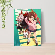 Quadro Dan da Dan Anime A4 Placa MDF 14