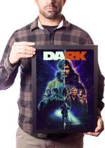 Quadro Dark Serie Mistério Arte Poster Moldurado Quadro Dark Serie Mistério Arte Poster Moldurado