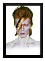 Quadro David Bowie Aladdin Sane Arte Moldura 42x29cm
