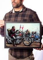 Quadro David Mann Arte Motociclistas Motoclube Encontro