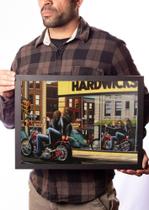 Quadro David Mann Arte Olha Pra Frente! Motoclube Decoração