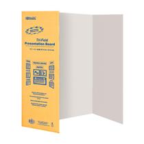 Quadro de Apresentação BAZIC Trifold 70x100cm Branco 1 Unidade