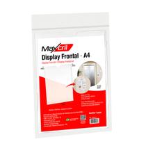 Quadro de aviso display frontal a4 simplex maxcrill waleu