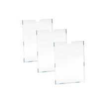 Quadro de aviso polipropileno A4 Kit 3