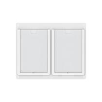 Quadro De Avisos Basic Com 2 Displays Verticais A4 Com Bordas Coloridas Quadro De Avisos Basic Com 2 Displays Verticais A4 Com Bordas Coloridas