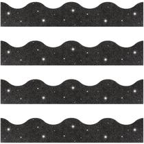 Quadro de avisos Border Spakon Scalloped Glitter 6x34cm - 50 unidades