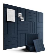QUADRO DE AVISOS Fluxynara 120 cm x 91 cm Azul Persa QUADRO DE AVISOS Fluxynara 120 cm x 91 cm Azul Persa