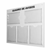 Quadro De Avisos Gestão Em Acm C/5 Displays A4 Transparente Quadro De Avisos Gestão Em Acm C/5 Displays A4 Transparente