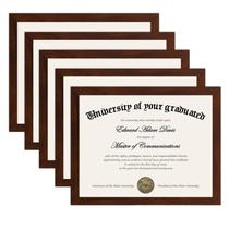 Quadro de certificado upsimple 8,5x11 com vidro de alta definição Quadro de certificado upsimple 8,5x11 com vidro de alta definição