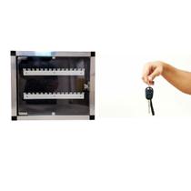 Quadro De Chaves P/ Carro - 30 Chaves Em Alumínio C/porta