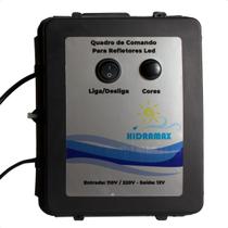 Quadro de comando 60w Hidramax para Led RGB Iluminação Piscina