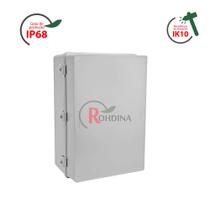 Quadro de comando caixa rohdbox 450x300x200mm cinza ip 68 rohdina Quadro de comando caixa rohdbox 450x300x200mm cinza ip 68 rohdina
