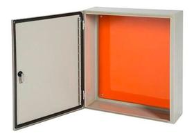 Quadro De Comando Sobrepor Chapa 80x60x25cm Com Flange