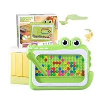 Quadro De Desenho Magnético Para Crianças Com Caneta De Quebra-Cabeça, Brinquedos De Desenho Para