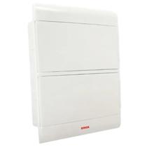 Quadro de Disjuntor 24 Din Embutir Steck Porta Opaca