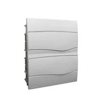 Quadro De Disribuicao Embutir 24 Modulos Ip40 Brum Quadro De Disribuicao Embutir 24 Modulos Ip40 Brum