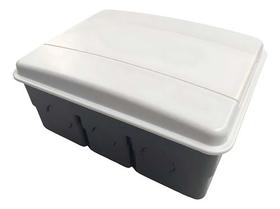 Quadro de dist. emb p/6/8 disj porta branca mondiale