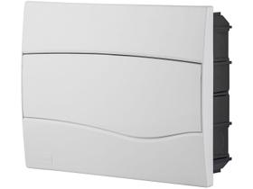 Quadro de Distribuição 12 DIN 8 NEMA Tramontina - Embutir Branco Quadro de Distribuição 12 DIN 8 NEMA Tramontina - Embutir Branco