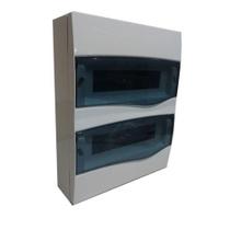 Quadro de Distribuição 24/16 Disjuntores Sobrepor Brum