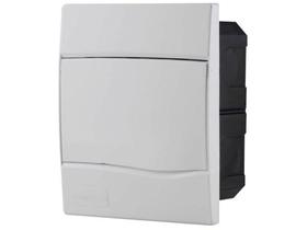 Quadro de Distribuição 5 DIN 3 NEMA Tramontina - Sobrepor Branco Quadro de Distribuição 5 DIN 3 NEMA Tramontina - Sobrepor Branco