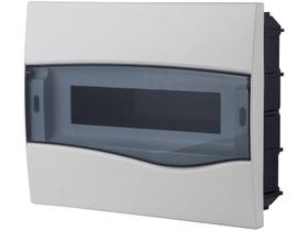 Quadro de Distribuição de Embutir 12 DIN ou 8 NEMA Tramontina com Porta Transparente Quadro de Distribuição de Embutir 12 DIN ou 8 NEMA Tramontina com Porta Transparente