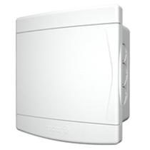 Quadro de Distribuição de Embutir 3/4 Disjuntores Sem Barramento Porta Branca - 33046979 - TIGRE Quadro de Distribuição de Embutir 3/4 Disjuntores Sem Barramento Porta Branca - 33046979 - TIGRE