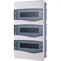 Quadro de Distribuição de Embutir 36 DIN ou 24 NEMA Tramontina com Porta Transparente