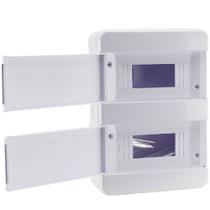 Quadro de Distribuição de Sobrepor 16 Disjuntores DIN com Barramento - 600300028 - FORCELINE