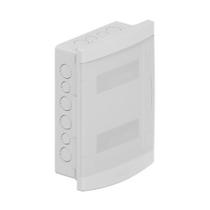 Quadro de Distribuição Embutir PVC 12 / 16 Disjuntores com Barramento Transparente Tigre Quadro de Distribuição Embutir PVC 12 / 16 Disjuntores com Barramento Transparente Tigre