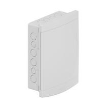 Quadro de Distribuição Embutir PVC 12 / 16 Disjuntores sem Barramento Branco Tigre Quadro de Distribuição Embutir PVC 12 / 16 Disjuntores sem Barramento Branco Tigre