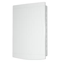 Quadro de Distribuição Embutir PVC 27/36 Disjuntores com Barramento Branco Tigre Quadro de Distribuição Embutir PVC 27/36 Disjuntores com Barramento Branco Tigre