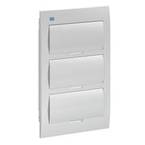 Quadro de distribuicao embutir tampa branca 36 minidisjuntores - weg Quadro de distribuicao embutir tampa branca 36 minidisjuntores - weg