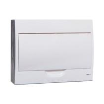 Quadro De Distribuição Margirius Qds-12 De Sobrepor Para 12 Polos Branco