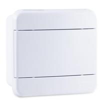 Quadro de Distribuição P/ Embutir P/4 Disjuntores Din Branco - Force Line Quadro de Distribuição P/ Embutir P/4 Disjuntores Din Branco - Force Line
