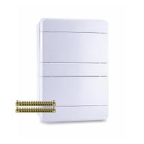 Quadro de Distribuição P/ Sobrepor P/16 Disjuntores Din com Barramento - Force Line Quadro de Distribuição P/ Sobrepor P/16 Disjuntores Din com Barramento - Force Line