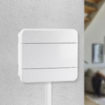 Quadro de Distribuição P/Sobrepor P/8 Disjuntores Din Branco - Force Line