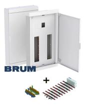 Quadro de distribuicao para 28 disjuntores din brum Quadro de distribuicao para 28 disjuntores din brum