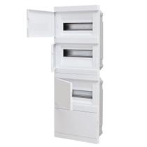 Quadro de Distribuição para Até 48 Disjuntores Din para Embutir Strahl QD48-PB Quadro de Distribuição para Até 48 Disjuntores Din para Embutir Strahl QD48-PB