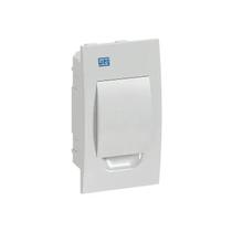 Quadro de distribuição pvc embutir branco 04 disjuntores weg Quadro de distribuição pvc embutir branco 04 disjuntores weg