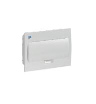 Quadro de distribuição pvc embutir branco 12 disjuntores weg