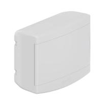 Quadro de Distribuição Sobrepor PVC 6 / 8 Disjuntores com Barramento Branco Tigre