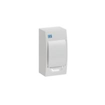 Quadro de distribuicao sobrepor tampa branca 4 minidisjuntores - weg Quadro de distribuicao sobrepor tampa branca 4 minidisjuntores - weg