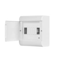 Quadro de distribuicao sobrepor tampa branca 8 minidisjuntores - steck