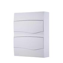 Quadro De Distribuição Tramontina 393 Mm X 322 Mm X 74 Mm Termoplástico Branco Quadro De Distribuição Tramontina 393 Mm X 322 Mm X 74 Mm Termoplástico Branco