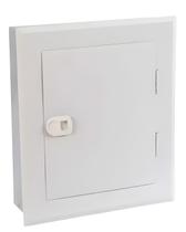 Quadro De Emb Bege 16din 12 100a Sem Barramento