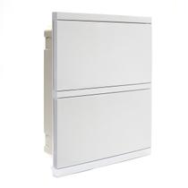 Quadro de Embutir para Até 24 Disjuntores Din Strahl QD24-PB Quadro de Embutir para Até 24 Disjuntores Din Strahl QD24-PB