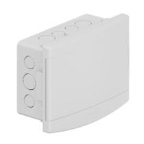 Quadro de Embutir PVC 6/8 Disjuntores S/Barramento Tampa Branca Tigre Quadro de Embutir PVC 6/8 Disjuntores S/Barramento Tampa Branca Tigre