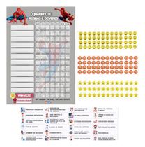 Quadro De Incentivo Infantil H. Aranha