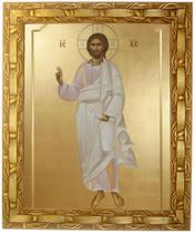 Quadro De Jesus Cristo Ressuscitado, Mod.04, 30x25cm Angelus
